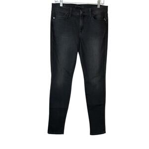 JOE'S JEANS The Skinny Mid-rise Acelyn Jeans in Black Size 30 = 10 U.S.
